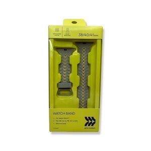 Apple Watch Silicone Band 38/40/41 MM - Functional‎ Grey Sports Band